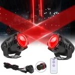 2PCS 48W Rgb Whipless Laser Led Lights Antenna For Can Am Polaris Rzr Utv. Fixed Price $155.90.