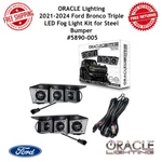 Oracle Lighting High Triple Projector Led Fog Kit 2021- 24 Ford Bronco. Fixed Price $469.00.