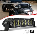 240W 8"INCH Dual Row Led Work Light Bar Spot Driving Offroad 4WD Atv Truck 9/10". Fixed Price $32.99.