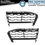 Front Fog Light Hole Cover Set Black Driver & Passenger Side Fits 16-19 Bmw. Fixed Price $89.85.