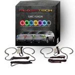 Rgb Multi Color Changing Led Halo Ring Kit For 2007-2013 Gmc Yukon Headlights. Fixed Price $139.30.
