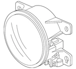 Genuine Honda Fog Lamp Assembly 33900-T20-A01. Fixed Price $88.74.