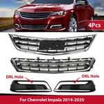 For Chevrolet Impala 2014-2020 Front Upper Lower Bumper Grille W/fog Light Cover. Fixed Price $112.07.