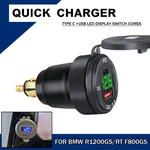 Bmw K1300GT R1250GS R1200GS Rt F800GS Ninet Din Hella QC3.0 Usb Charger Plug. Fixed Price $36.04.