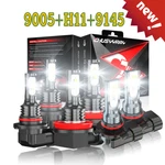 Ford 150 2015-2021 Led Headlight Hi/low Beam+fog Bulbs 9005 H11 9145. Fixed Price $29.99.