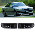 For 95-01 Bmw E38 740IL 750IL Black Fog Lights Front Driving Bumper Lamps. Fixed Price $42.89.