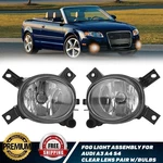 Fog Lights For Audi A3 A4 S4 Selected Models With H11 55W Bulbs Clear Glass Lens. Fixed Price $40.22.