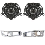 Fog Light + Trim Kit Halogen For 2008-2015 Cadillac Cts. Fixed Price $186.03.