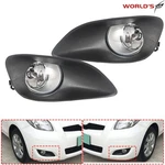 For Toyota Yaris Sedan 2007-2011 Front Fog Lights Frame Kit Lh+rh Halogen Lamps. Fixed Price $21.90.