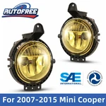 For 2007-2015 Mini Cooper Fog Lights Front Bumper Driving Lamp Yellow Replacemen. Fixed Price $53.99.