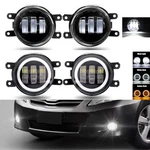 Pair Led Fog Lights For Toyota Tacoma 4RUNNER RAV4 Sienna Venza Driving Lamp L+r. Fixed Price $39.98.