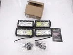 Pack AUTOSAVER88 CTWLWL-0511 Led 2PC 7" Off-road Light Bar W/ Flood Beam 240W. Fixed Price $35.33.