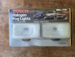 Nos Bosch 22350C Halogen Fog Lights For Rain Snow Cars Vans Trucks Euro Vw. Fixed Price $125.00.