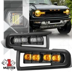 Black Clear Projector Quad Beam Led Lights 21-25 Ford Bronco. Fixed Price $76.69.