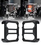 Xprite Aluminum Tail Light Guard Covers For 2007-2018 Jeep Wrangler Jku Rear. Fixed Price $54.66.