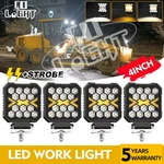4PC 4" Led Work Light Bar Spot Flood Pods Driving 4WD Tractor Excavator Forklift. Fixed Price $36.19.