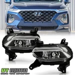 For 2019-2020 Hyundai Santa Fe Bumper Fog Lights Lamps W/ Switch Kits Left+right. Fixed Price $79.99.