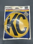 Nos Vintage Kc Hilites Round 6" Fog Light Cover Yellow Vinyl Truck Jeep Bronco. Fixed Price $145.75.