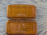 New Old Stock Fireworks Pathfinder Fog Light Lenses SAE-F-74. Fixed Price $9.99.
