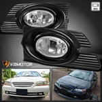 Fits 2001-2002 Honda Accord 4DR Clear Fog Lights Lamps+switch+wirings Kit 01-02. Fixed Price $46.38.