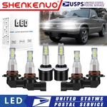 For Chevy S10 1999-2003 6X Combo Led Headlights High/low Beam Fog Bulbs Lx. Fixed Price $33.74.