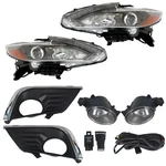 Labwork Driver+passenger Headlights&fog For Nissan Altima 2016-18 Clear. Fixed Price $238.87.