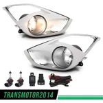 Fit For 2013-15 Toyota Avalon Bumper Fog Lights Lamps+switch+sliver Cover Bezels. Fixed Price $37.33.