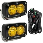 Baja Designs S2 Pro Amber Wide Cornering Led Lights Pair & Wiring Harness. Fixed Price $360.95.