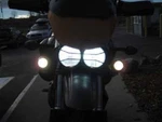 Led Chrome Flood Lights Lamps Kit For Buell Ulysses XB12. Fixed Price $99.77.