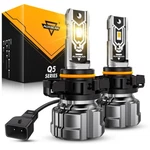 Auxbeam 5202 2504 Led Fog Light Bulbs Kit Amber 3000K Super Bright 20000LM 60W. Fixed Price $24.99.