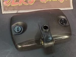 Hella 155 Driving Fog Light Lamp Plastic Housing Mounting Bracket Backing. Fixed Price $120.00.