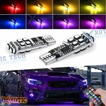 Rgb T10 168 Led Light Bulbs For 2015-20 Subaru Wrx Sti Boomerang Parking C. Fixed Price $20.96.
