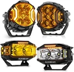 Auxbeam 3" 4" Led Driving Lights Pods Spot Ditch Fog Lamp Amber Side Shooter Drl. Fixed Price $239.99.