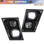 Pair Fit For 2003-2017 Volvo Vnl Fog Light Bumper Lamps W/ Drl Truck 12V Led. Fixed Price $113.99.