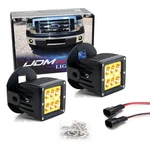 Yellow 24W Led Pod Light Kit W/ Fog Lamp Bracket/wirings 2006-2014 Ford F150. Fixed Price $70.09.