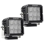 Rigid 322313 D-xl Pro Flood Diffused White Square Led Lights Pair Kit Set Black. Fixed Price $659.99.