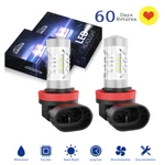 Super Bright H11 Led Fog Light Conversion Kit High Power Bulbs 6500K Xenon White. Fixed Price $15.99.