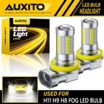 Auxito H11 H8 Led Headlight Kit Low Beam Bulb Super Bright 6500K 20000LM 6G27 Ee. Fixed Price $17.09.