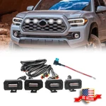 For 2020-22 Toyota Tacoma Trd Sport Offroad Raptor Style White Led Grille Lights. Fixed Price $24.99.
