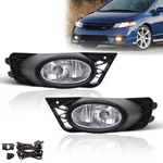 Fog Lights Assembly For 2009 2010 2011 Honda Civic Sedan With Wiring & Switch. Fixed Price $40.99.