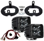 Rigid Led Fog Light Kit W/ Midnight Pro Black For Toyota Tundra Tacoma 46530. Fixed Price $384.98.