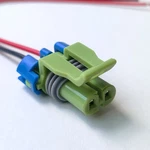 Front Fog Lights Connector Pigtail 55156102AA For Jeep Grand Cherokee 2006-2010. Fixed Price $14.81.