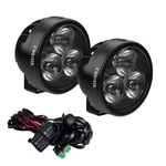 Vision X CR-3 Led Cannon Race Series Hybrid Driving Lights Black Clear/white. Fixed Price $359.47.