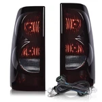 Tail Lights Smoke Compatible With 1999-2006 Chevy Silverado 1500 2500/01-06 S.... Fixed Price $105.22.