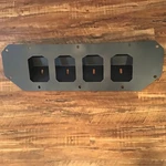 Fab Fours JK3021 Vi-cowl Light Insert Fits 07-15 Jeep 4 Door. Fixed Price $95.00.