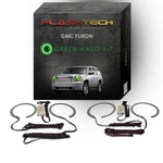 Green Angel Eye Led Halo Ring Kit For 2007-2013 Gmc Yukon Headlights. Fixed Price $132.30.
