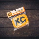 Kc Hilites For 5601 Retro Yellow Vinyl Light Cover With Black Logo (pair). Fixed Price $57.99.