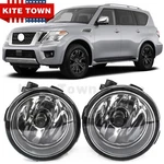 New Pair Fog Lights For Nissan Armada Exclusive Platinum Reserve Sl Sv 2017-2020. Fixed Price $19.99.