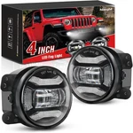 Nilight 4INCH Led Fog Assembly For 2007-2018 Jeep Wrangler Jk Unlimited. Fixed Price $64.99.