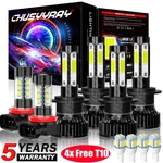Combo White 6X Led Headlight Low Beam Fog Bulbs For Bmw X1 2012-2018. Fixed Price $33.99.